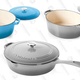 Cuisinart Cast Iron Casserole, Blue Gradient | $70 | Amazon
Cuisinart Cast Iron Casserole. Grey Gradient | $55 | Amazon
Cuisinart Cast Iron Chicken Fryer, Grey Gradient | $70 | Amazon